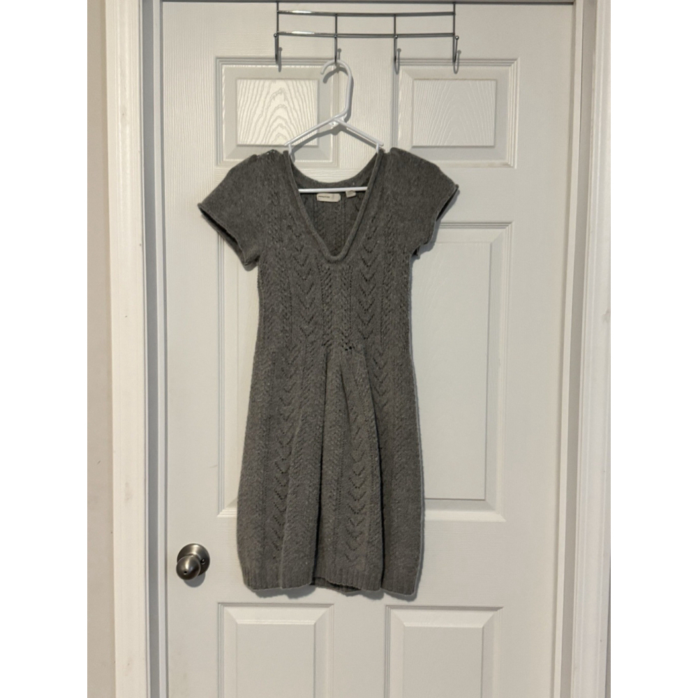 SLEEPING ON SNOW Anthropologie Soft Sweater Dress Wool cashmere Blend Med Cozy